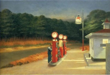 Edward Hopper Painting - gas edward tolva